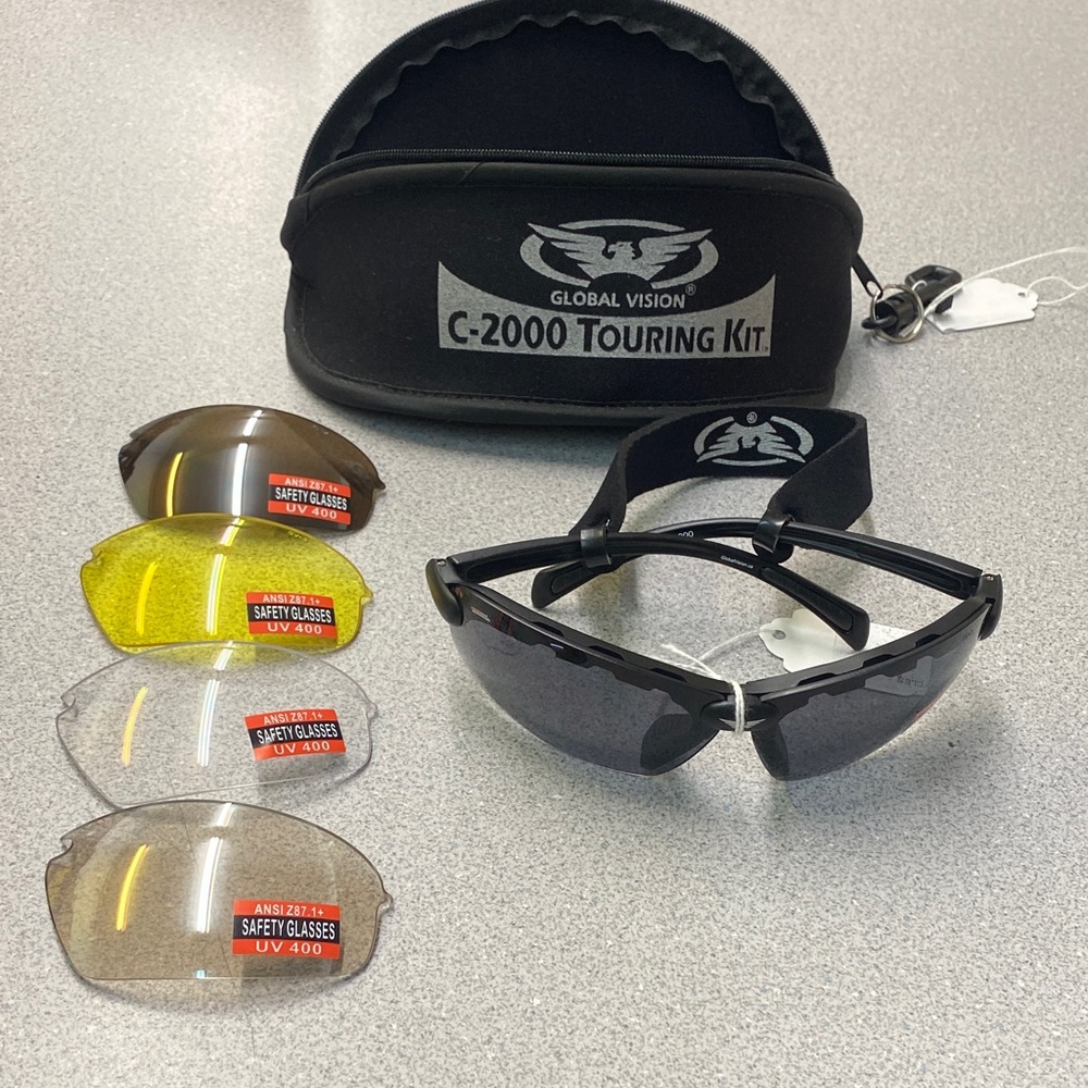 C-2000 Touring Kit Black Glasses